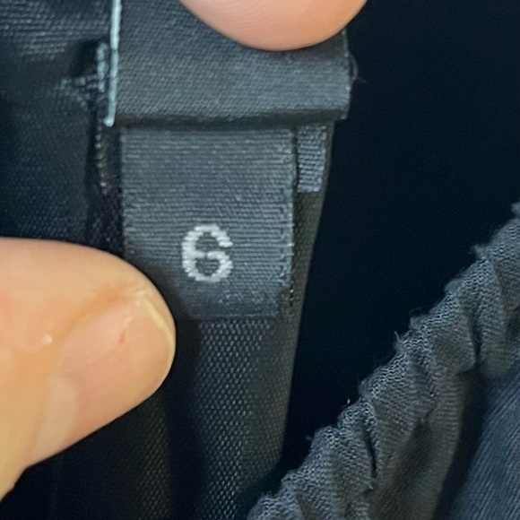 Laundry by Shelli Segal Black Embroidered Spaghetti Strap Dress - Size 6 - Picture 4 of 7